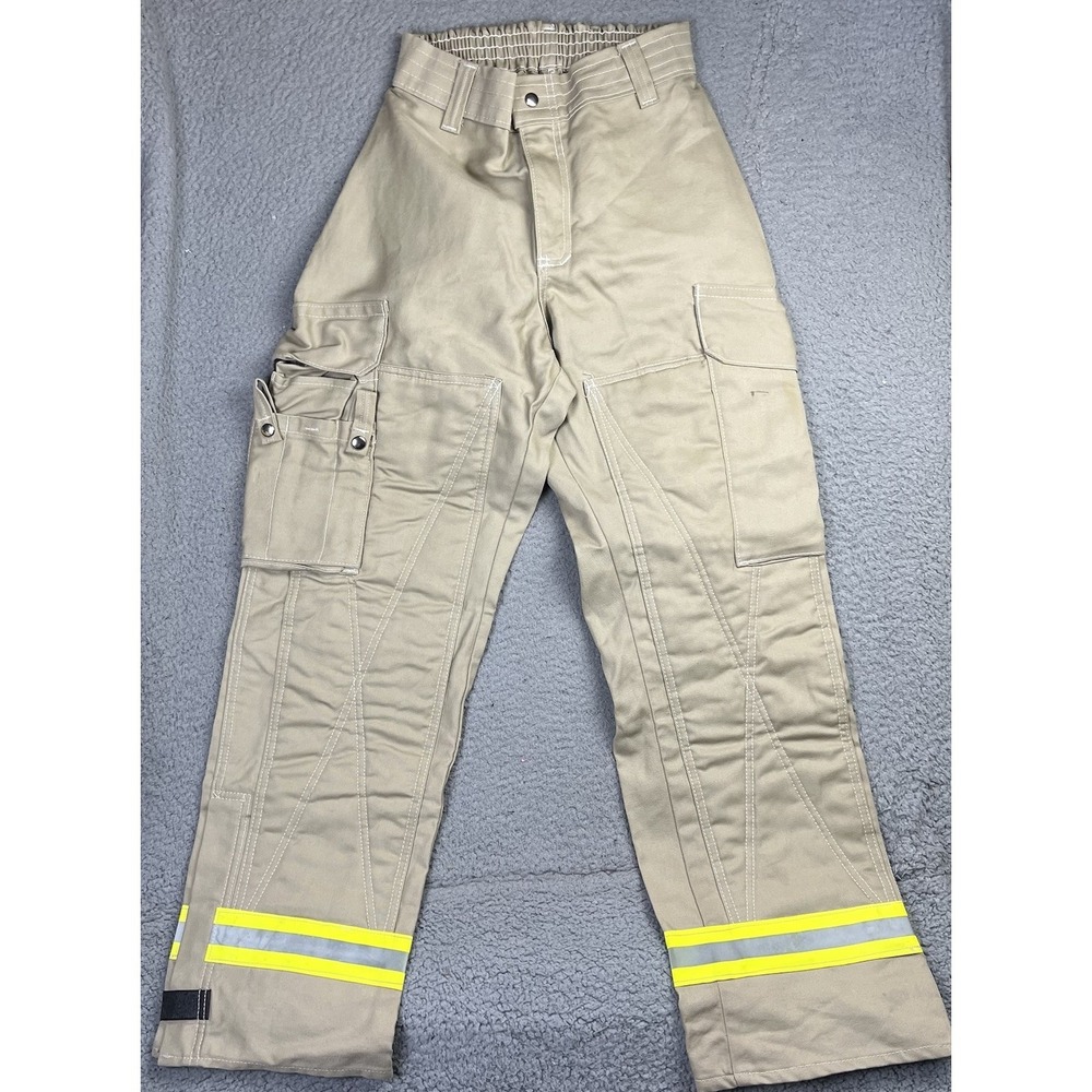 American Firewear Firefighter Type Pants Style 500T Size S-32 100% FR Cotton USA